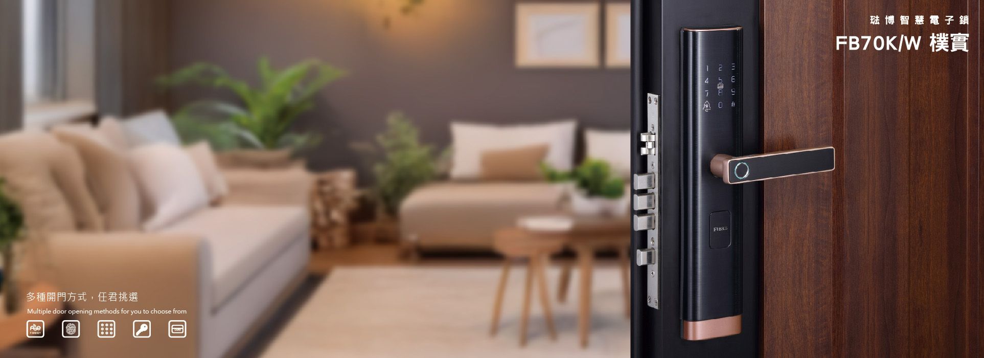 春季優惠 抗病毒系列電子鎖 95折